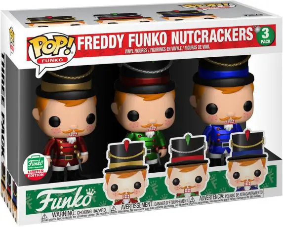 Figurine pop Freddy Funko Casse-Noisettes - 3-Pack - Freddy Funko - 1