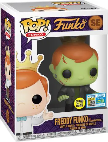 Figurine pop Freddy Funko en Frankenstein - Brillant dans le noir - Freddy Funko - 1