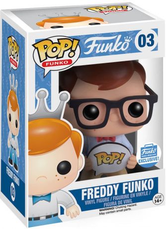 Figurine pop Freddy Funko (Hipster) - Freddy Funko - 1