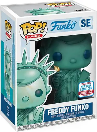 Figurine pop Freddy Funko (Statue de la Liberté) - Freddy Funko - 1