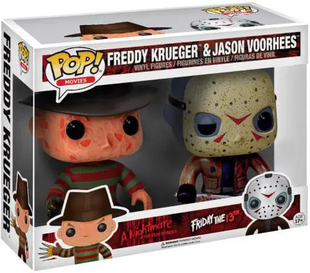 Figurine pop Freddy Krueger & Jason Voorhees - 2 pack - Vendredi 13 - 1