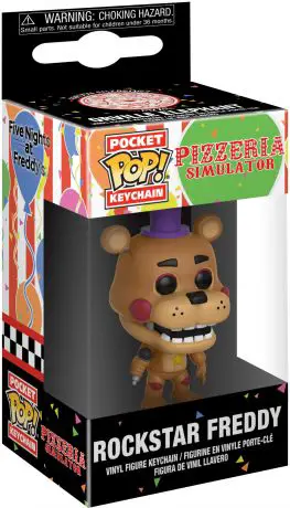 Figurine pop Freddy l'Ours - Porte-clés - Five Nights at Freddy's - 1