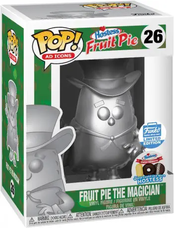 Figurine pop Fruit Pie the Magician - Platine - Icônes de Pub - 1