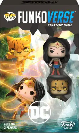 Figurine pop Funkoverse DC Comics - Jeu de Stratégie 2 Joueurs - DC Super-Héros - 1