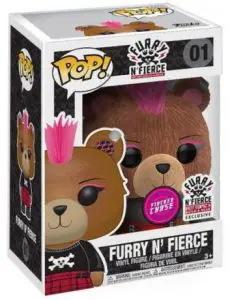 Figurine Furry N Fierce Flocked – Icônes de Pub- #1