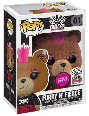 Figurine pop Furry N Fierce Flocked - Icônes de Pub - 1