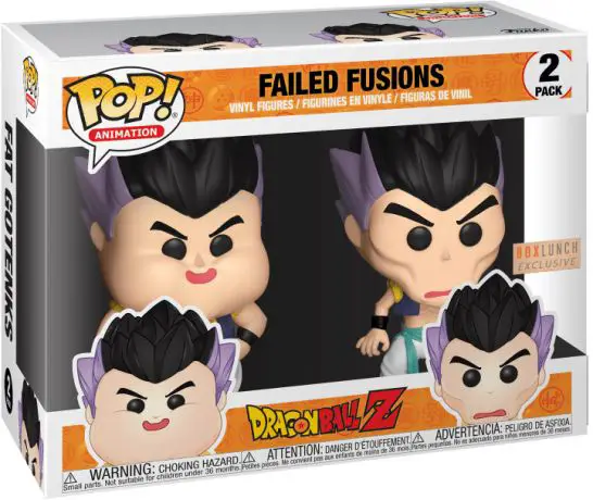 Figurine pop Fusions Ratées - 2 Pack (DBZ) - Dragon Ball - 1