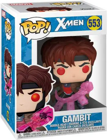 Figurine pop Gambit avec Cartes - X-Men - 1