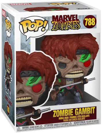 Figurine pop Gambit en Zombie - Marvel Zombies - 1