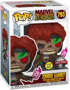 Figurine Gambit en Zombie – Glow In The Dark – Marvel Zombies- #793