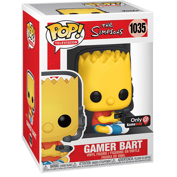 Figurine pop Gamer Bart - Les Simpsons - 2