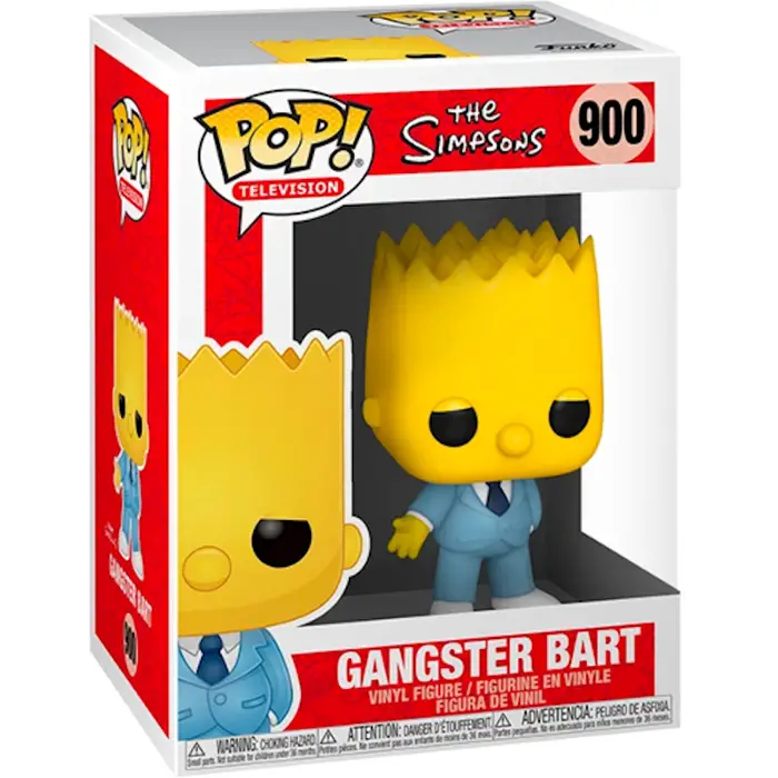 Figurine pop Gangster Bart - Les Simpsons - 2