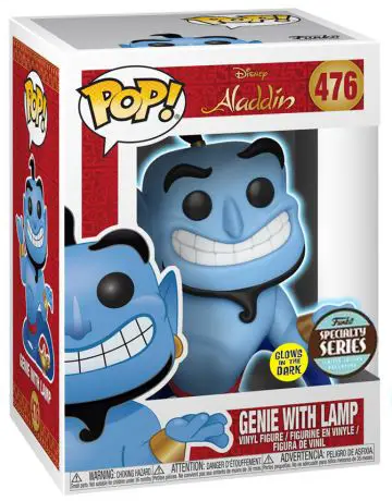 Figurine pop Génie avec lampe - Brille dans le noir - Aladdin - 1