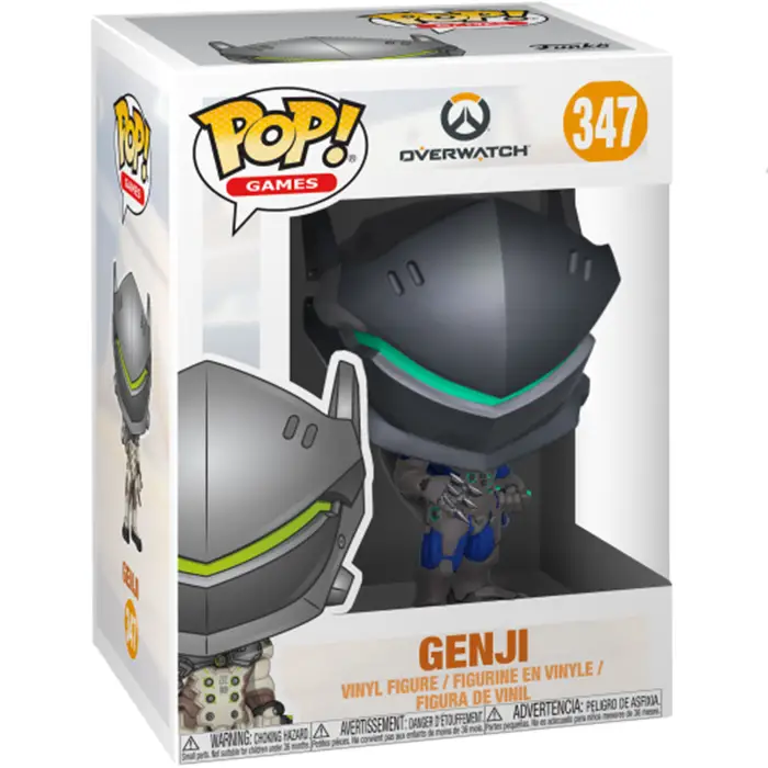 Figurine pop Genji carbon fiber - Overwatch - 2