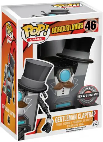 Figurine pop Gentleman Claptrap - Borderlands - 1