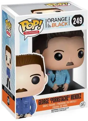 Figurine pop George Pornstache Mendez - Orange Is the New Black - 1