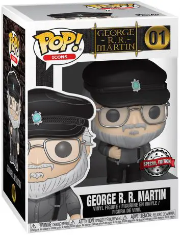 Figurine pop George RR Martin - Directeurs - 1
