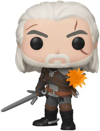 Figurine pop Geralt (IGNI) - Brillant dans le noir - The Witcher 3: Wild Hunt - 2