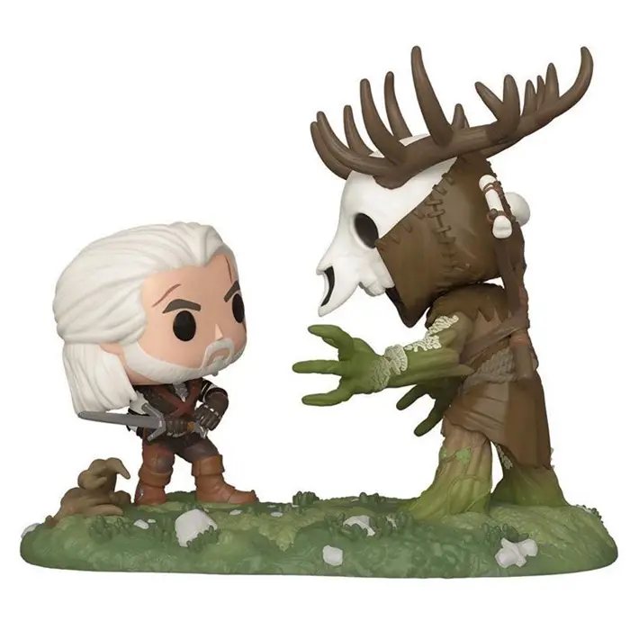 Figurine pop Geralt VS Leshen - The Witcher - 1