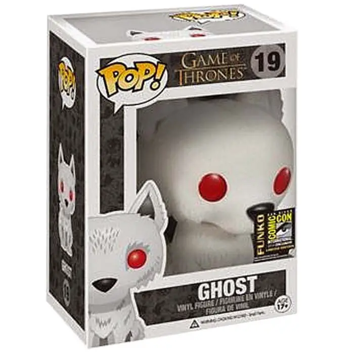 Figurine pop Ghost flocked - Game Of Thrones - 2