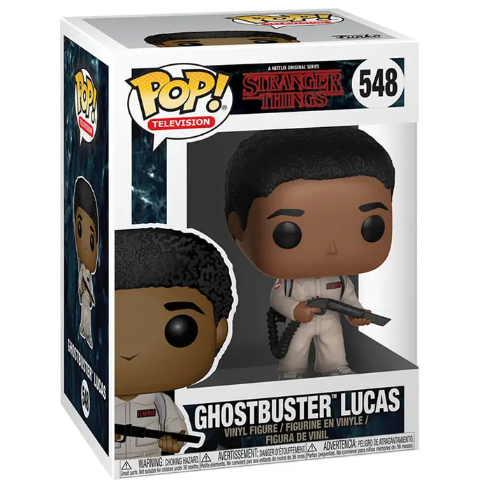 Figurine pop Ghostbuster Lucas - Stranger Things - 2