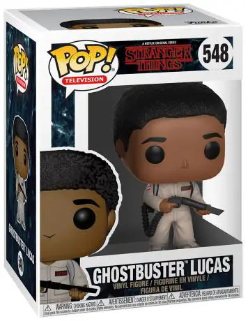 Figurine pop Ghostbuster Lucas - Stranger Things - 1