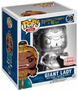 Figurine Giant Lady – Argent – Créatures légendaires et mythes- #99