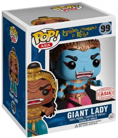Figurine pop Giant Lady - Bleu clair - Créatures légendaires et mythes - 1