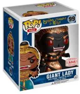 Figurine Giant Lady – Noir et Or – Créatures légendaires et mythes- #99
