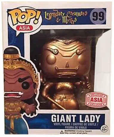 Figurine pop Giant Lady - Or - Créatures légendaires et mythes - 1