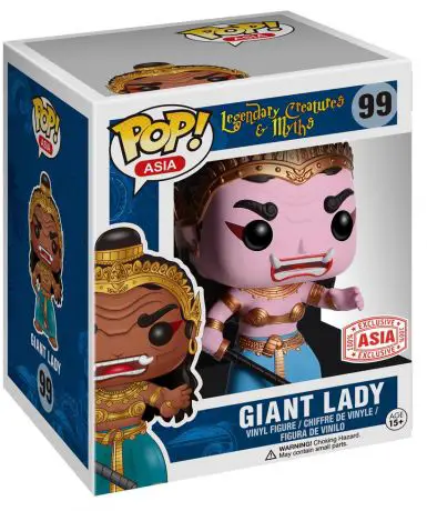 Figurine pop Giant Lady - Rose clair - Créatures légendaires et mythes - 1