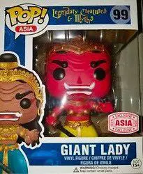 Figurine GIant Lady – Rouge – Créatures légendaires et mythes- #99