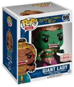 Figurine Giant Lady – Vert – Créatures légendaires et mythes- #99