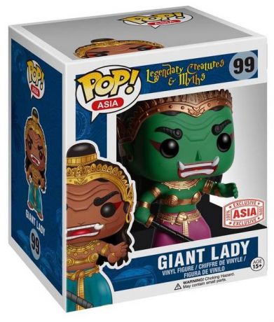 Figurine pop Giant Lady - Vert - Créatures légendaires et mythes - 1