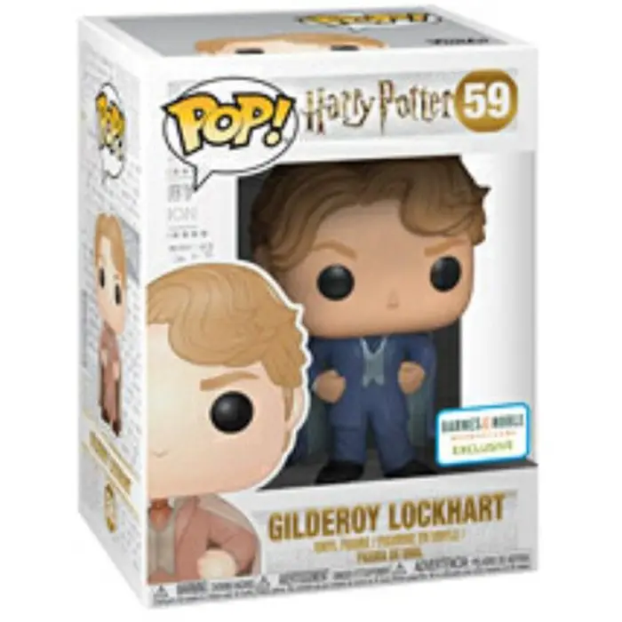 Figurine pop Gilderoy Lockhart costume bleu - Harry Potter - 2