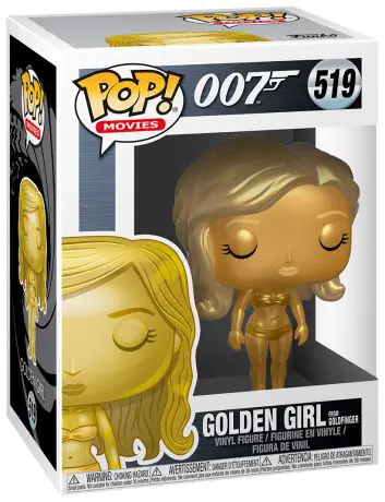 Figurine pop Golden Girl - Goldfinger - James Bond 007 - 1