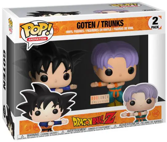 Figurine pop Goten & Trunks - 2 Pack (DBZ) - Dragon Ball - 1