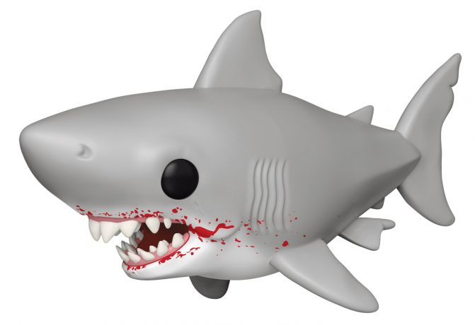 Figurine pop Grand requin blanc avec sang - 15 cm - Les Dents de la Mer - 2