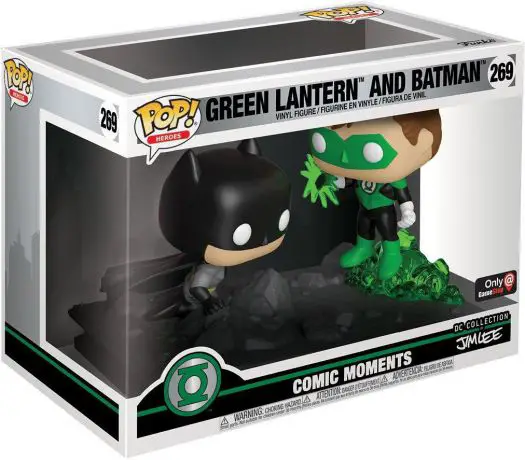 Figurine pop Green Lantern et Batman - DC Super-Héros - 1