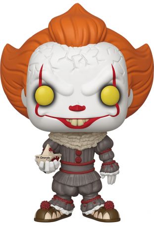 Figurine pop Grippe-sou avec bateau en papier - 15 cm env. - Ça : Chapitre deux - 2