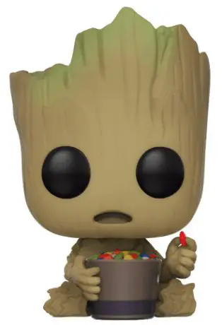 Figurine pop Groot avec un bol de bonbons - Les Gardiens de la Galaxie 2 - 2