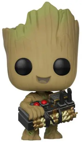Figurine pop Groot avec une bombe - Les Gardiens de la Galaxie 2 - 2