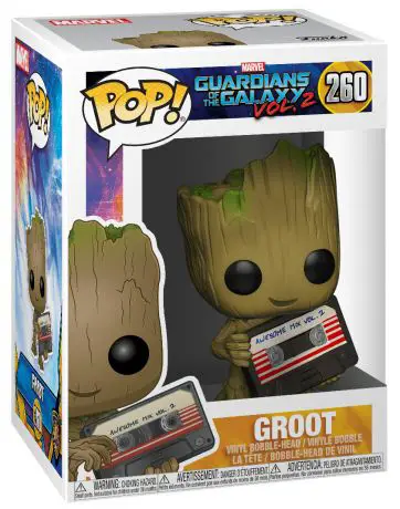 Figurine pop Groot avec une cassette - Les Gardiens de la Galaxie 2 - 1