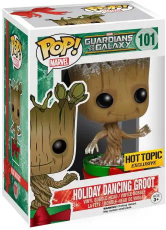 Figurine pop Groot de Noël Dansant - Métallique - Les Gardiens de la Galaxie - 1