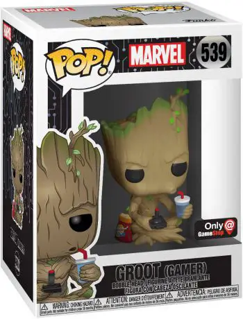 Figurine pop Groot (Gamer) - Marvel Comics - 1