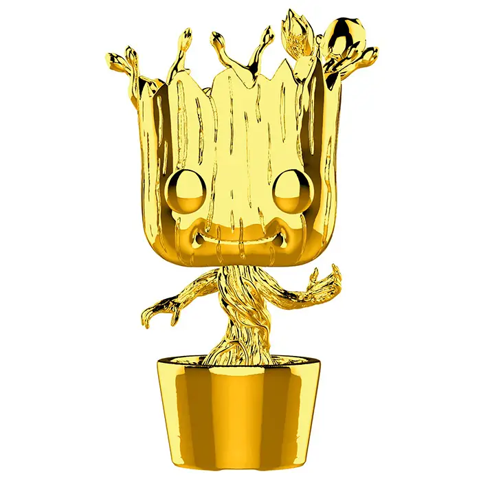 Figurine pop Groot Gold - Marvel - 1