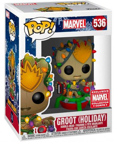 Figurine pop Groot Noël - Marvel Comics - 1