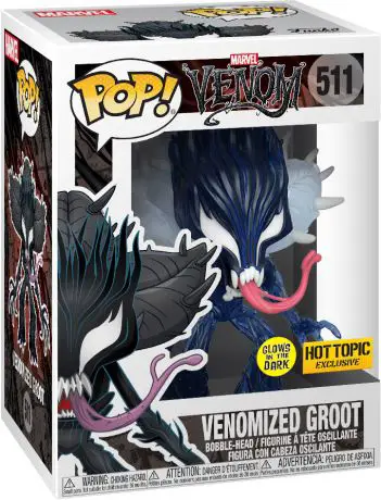 Figurine pop Groot Vénomisé - Brillant dans le noir - Venom - 1