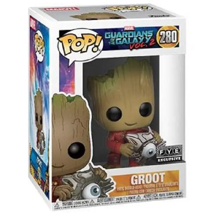 Figurine pop Groot with cyber eye - Les Gardiens de la Galaxie 2 - 2