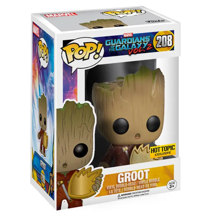 Figurine pop Groot with ravager patch - Les Gardiens de la Galaxie 2 - 2
